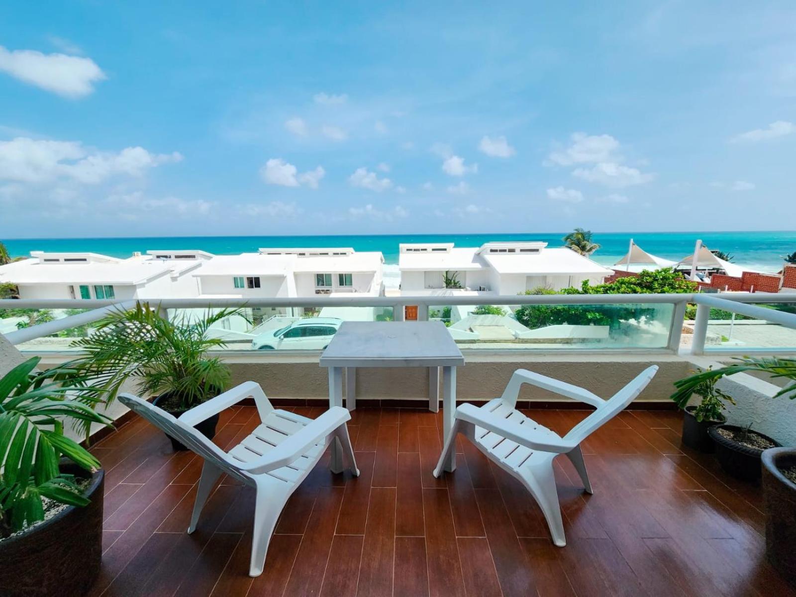 Beachfront Apartments Cancún Exterior foto